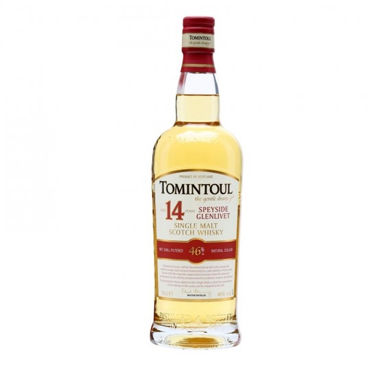 Whisky Tomintoul 14 Anos The Gentle Dram 0.70L
